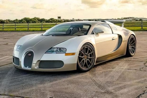 Eksklüziv rəngə malik “Bugatti Veyron” satılır – QİYMƏT + FOTO