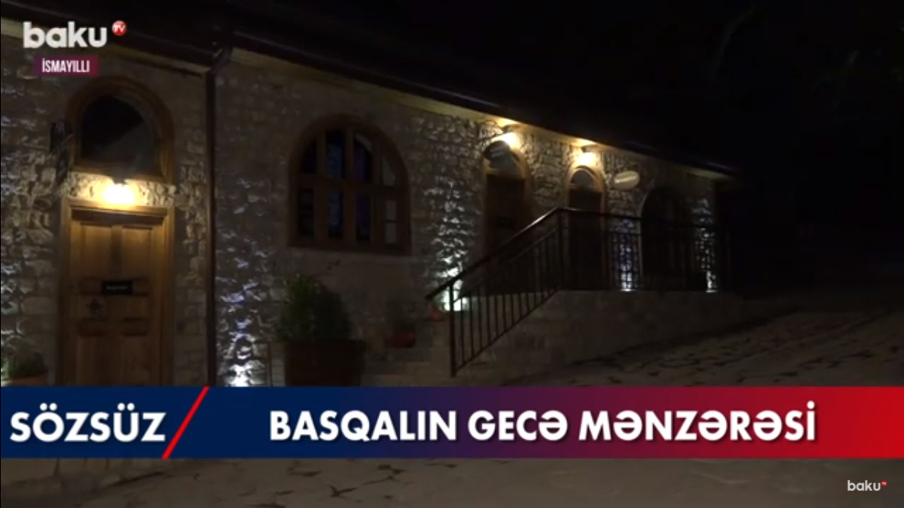Basqalın gecə mənzərəsi – VİDEO