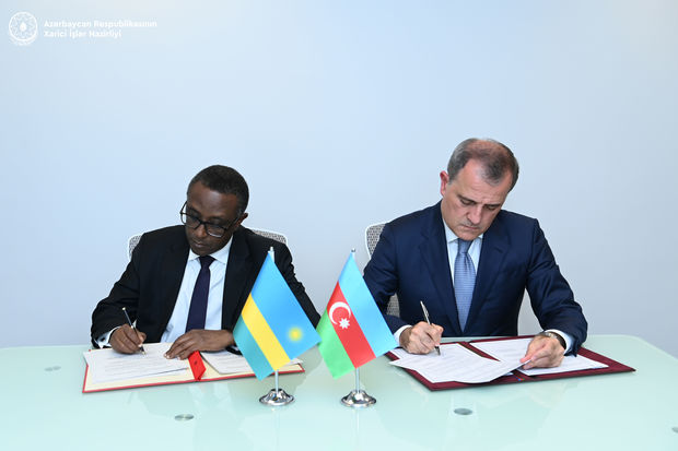Дипведомства Азербайджана и Руанды подписали меморандум о взаимопонимании - ФОТО